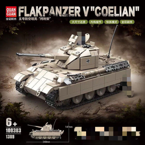 Afobrick QUANGUAN 100303 Flakpanzer V COELIAN