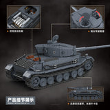 Afobrick QUANGUAN 100308 VK 45.01(P) Panzerkampfwagen VI Tiger(P), view 4