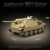 Afobrick QUANGUAN 100312 Jagdpanzer 38(T) Hetzer Tank Destroyer, view 2