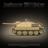 Afobrick QUANGUAN 100312 Jagdpanzer 38(T) Hetzer Tank Destroyer, view 5