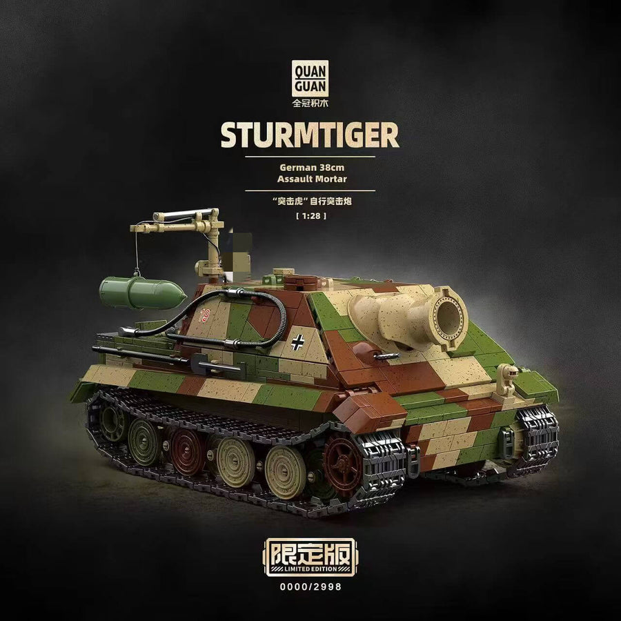 Afobrick QUANGUAN 100315 Sturmpanzer VI Limited Edition