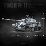 Afobrick QUANGUAN 100321 TIger II Snow camouflage, view 3