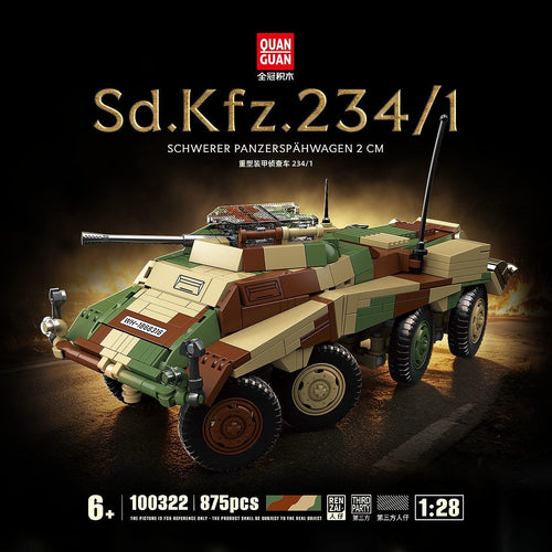 Afobrick QUANGUAN 100322 Sd.Kfz.234/1