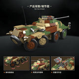 Afobrick QUANGUAN 100322 Sd.Kfz.234/1, view 2