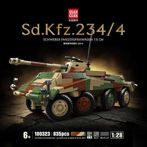 Afobrick QUANGUAN 100323 Sd.Kfz.234/4