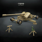 Afobrick QUANGUAN 100329 Krupp 12.8cm PAK 44 heavy anti-tank gun, view 2