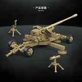 Afobrick QUANGUAN 100329 Krupp 12.8cm PAK 44 heavy anti-tank gun, view 3