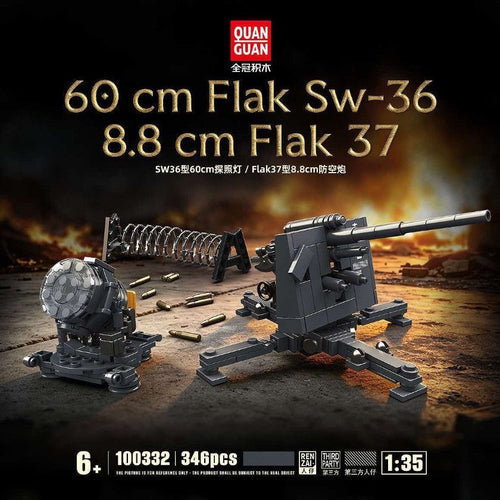 Afobrick QUANGUAN 100332 60 cm Flak Sk-36/8.8 cm Falk 37