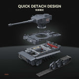 Afobrick QUANGUAN 100335 Tiger I Early NO.322, view 2