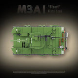 Afobrick QUANGUAN Military 100103 Stuart light tank, view 3