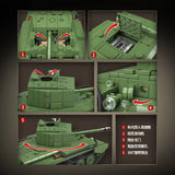 Afobrick QUANGUAN Military 100237 Cromwell MK.VIII Tank A27M, view 2