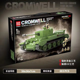 Afobrick QUANGUAN Military 100237 Cromwell MK.VIII Tank A27M, view 4