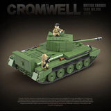 Afobrick QUANGUAN Military 100237 Cromwell MK.VIII Tank A27M, view 6