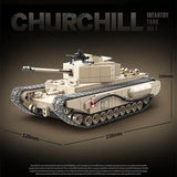 Afobrick QUANGUAN Military 100238 Churchill MK.I Infantry Tank, view 5