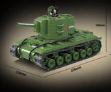 Afobrick QUANGUAN Military 100239 KV-2 Heavy Tank, view 2