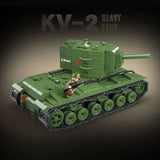 Afobrick QUANGUAN Military 100239 KV-2 Heavy Tank, view 6