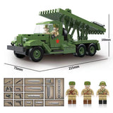 Afobrick QUANGUAN Military 100240 BM-13 Rocket Artillery, view 3