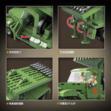 Afobrick QUANGUAN Military 100240 BM-13 Rocket Artillery, view 4