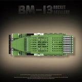 Afobrick QUANGUAN Military 100240 BM-13 Rocket Artillery, view 6
