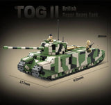 Afobrick QUANGUAN Military 100241 TOG II British Super Heavy Tank, view 2