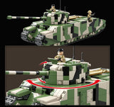 Afobrick QUANGUAN Military 100241 TOG II British Super Heavy Tank, view 4