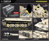 Afobrick QUANGUAN Military WW2 100061 Tiger 131, view 3