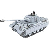 Afobrick QUANGUAN Military WW2 100064 Panther Tank 121, view 2