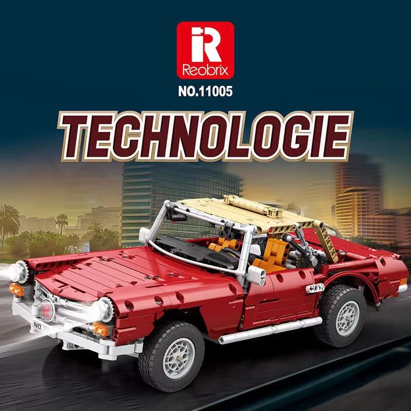 Afobrick REOBRIX 11005 Vintage 280SL RC 1578pcs