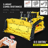 Afobrick REOBRIX 22001 Mechanical Caterpillar D11 Bulldozer RC 1988pcs, view 4