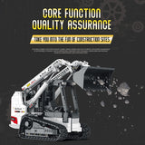 Afobrick REOBRIX 22004 Bobcat Skid Steer Loader RC 1366pcs, view 5