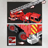Afobrick REOBRIX 22005 Fire Ladder Truck RC 2888pcs, view 3