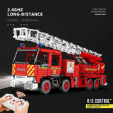 Afobrick REOBRIX 22005 Fire Ladder Truck RC 2888pcs, view 4