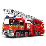 Afobrick REOBRIX 22005 Fire Ladder Truck RC 2888pcs, view 6
