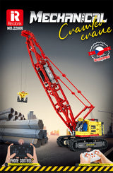 Afobrick REOBRIX 22006 Crawler Crane RC 1322pcs, view 2