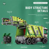 Afobrick REOBRIX 22022 Compressed Garbage Truck, view 3