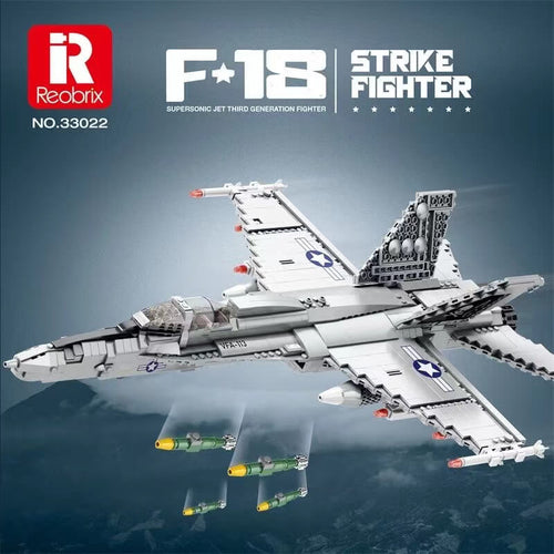 Afobrick Reobrix 33022 F18 Hornet Strike Fighter