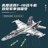 Afobrick Reobrix 33022 F18 Hornet Strike Fighter, view 4