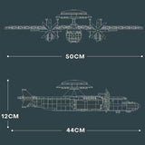 Afobrick Reobrix 33029 Northrop Grumman E-2 Hawkeye, view 3