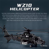 Afobrick Reobrix 33033 Z-10 Medium Attack Helicopter, view 2