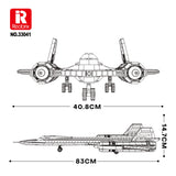 Afobrick Reobrix 33041 SR-71 Blackbird, view 5