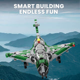 Afobrick Reobrix 33044 Mirage 2000 aircraft, view 3