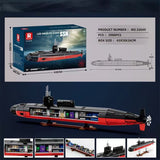 Afobrick Reobrix 33049 Los Angeles Class Submarine, view 2