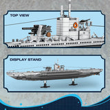 Afobrick Reobrix 33050 U-Boat, view 5