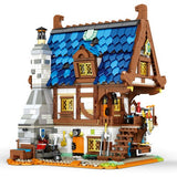 Afobrick Reobrix 66005 Medieval Blacksmith 2366pcs, view 2