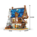 Afobrick Reobrix 66005 Medieval Blacksmith 2366pcs, view 4