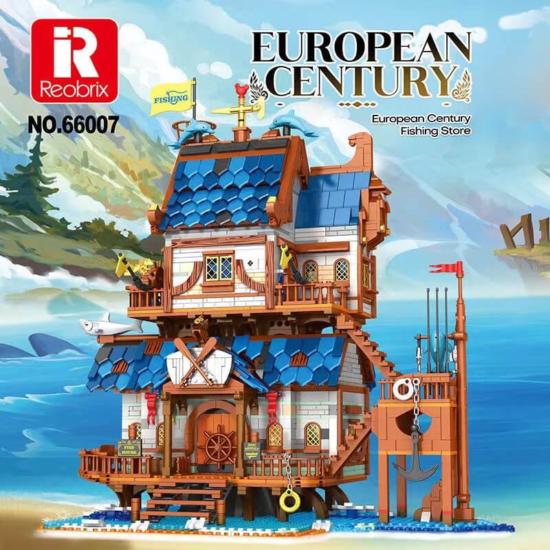 Afobrick Reobrix 66007 Fishing Store 2450pcs