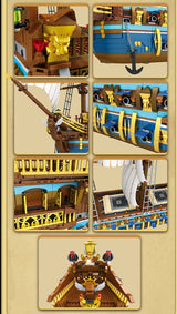 Afobrick REOBRIX 66011 The Royal Fleet The Sun 3162pcs, view 2