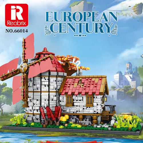 Afobrick Reobrix 66014 European Century Windmills Town