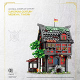 Afobrick Reobrix 66017 Medieval Tavern THE CRUSADER'S INN, view 2