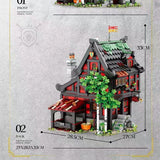 Afobrick Reobrix 66017 Medieval Tavern THE CRUSADER'S INN, view 3